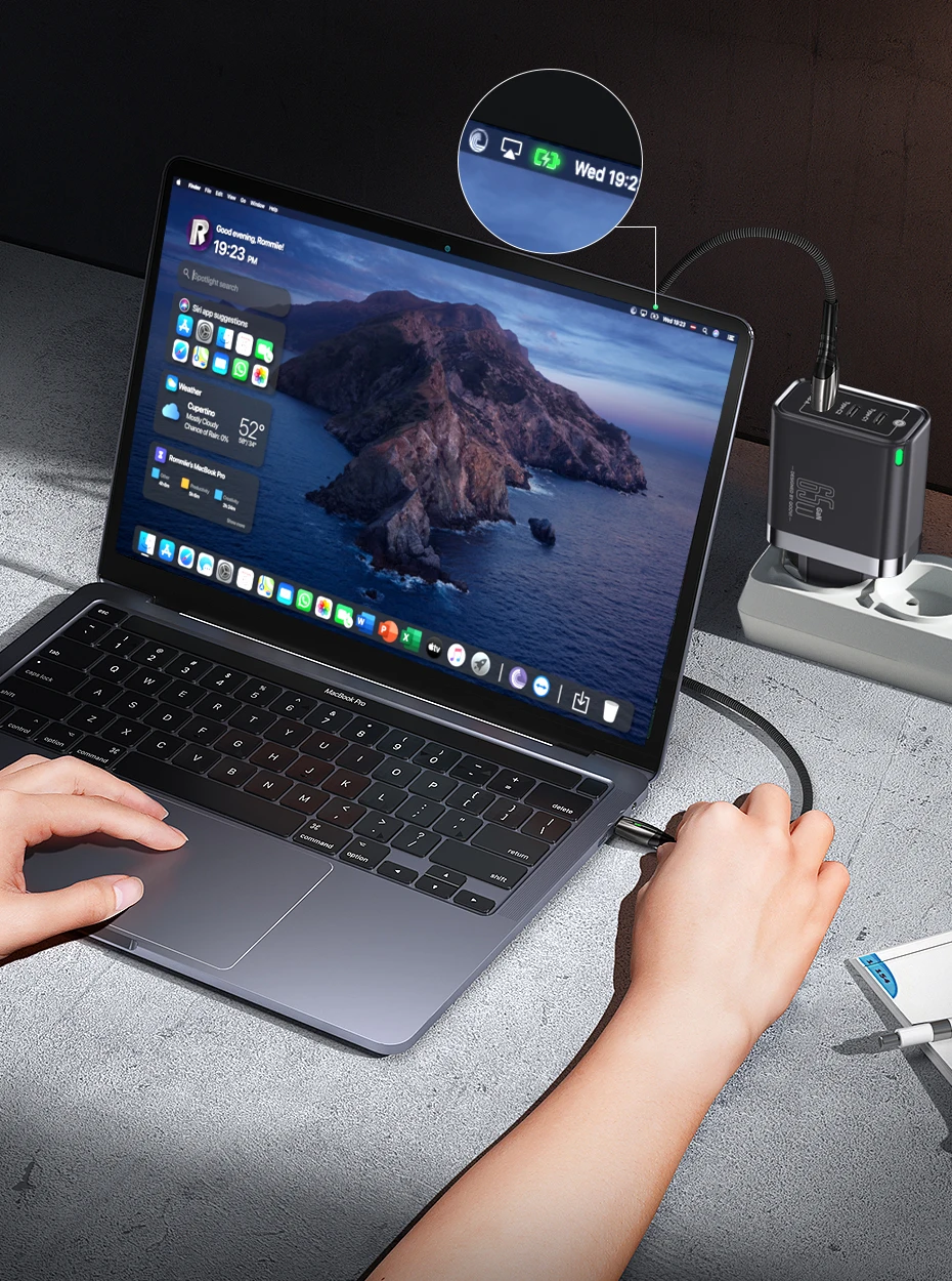 QOOVI 65W USB-C laptop charging