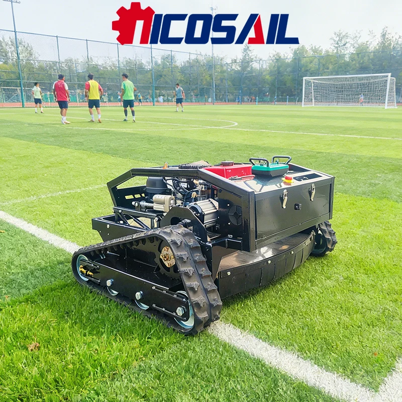 

Nicosail HS1000 Remote Control Grass Cutter 1000mm Self Propelled for Garden Orchard Slope Mowing