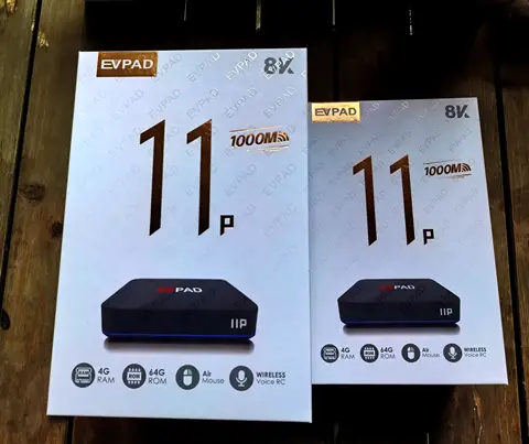 [Genuine]EVPAD 11P UK 2025 unblocked 11s android tv box 4G64G international hot in Canada Korea Japan Singapor Netherlands US AU