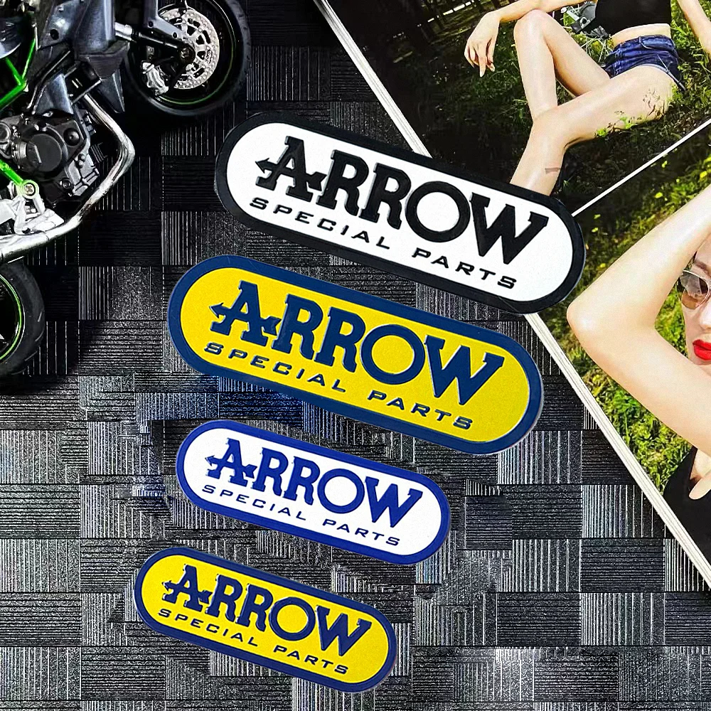 

For Arrow Exhaust 3D Sticker Motorcycle Accessories Waterproof Small BMW Kawasaki Honda Triumph KTM Yamaha CFMOTO Aprilia Ducati