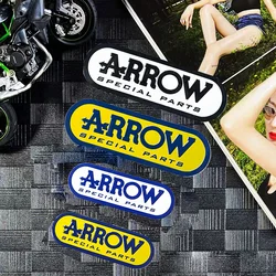 For Arrow Exhaust 3D Sticker Motorcycle Accessories Waterproof Small BMW Kawasaki Honda Triumph KTM Yamaha CFMOTO Aprilia Ducati