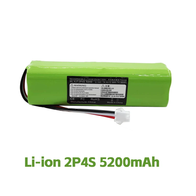 2024 100% Original For XiaoMi Viomi S9 Rechargeable Li-ion Battery Robot Vacuum Cleaner For Lydsto R1 Battery Pack Big Capacity