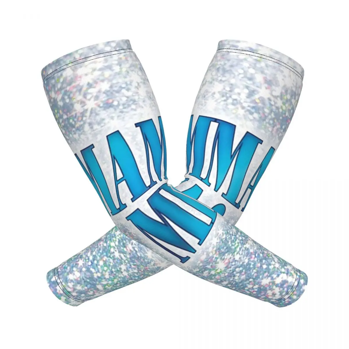 ماما ميا 2 أكمام للذراع للرجال والنساء للحماية من الأشعة فوق البنفسجية وتغطية الوشم الرياضية والتبريد وركوب الدراجات #2