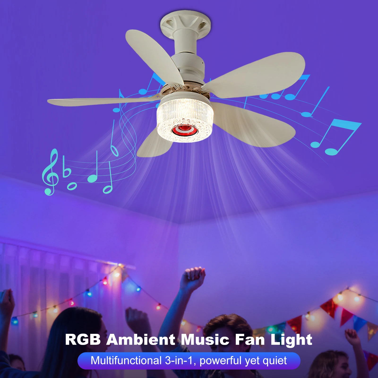 3-in-1 LED slimme plafondventi - Smart Ceiling Fan recensie en prijs