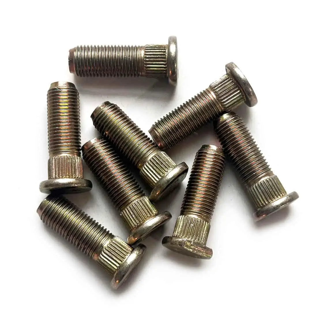 7547211 7542459 8Pcs M12 Rear Wheel Flanged Lug Stud Fit for Polaris Ranger Scrambler Sportsman 450 500 700 570 800 900 7515513