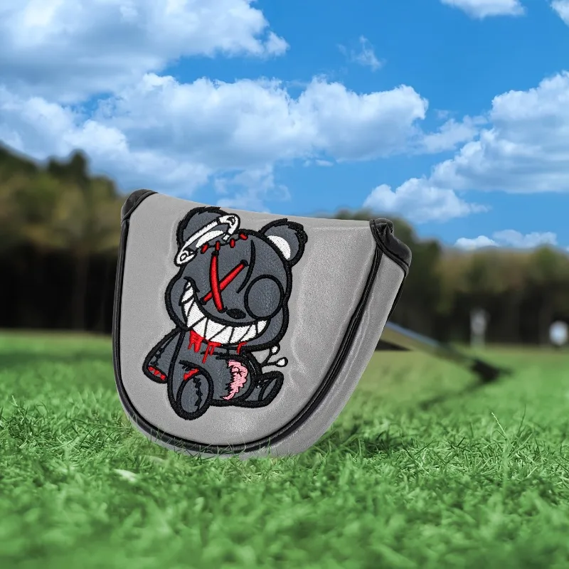 غطاء رأس نادي الجولف ذو عين واحدة، غطاء حماية لقضيب الدفع، أنيق مقاوم للغبار والخدش، يحمي نوادي الجولف #2