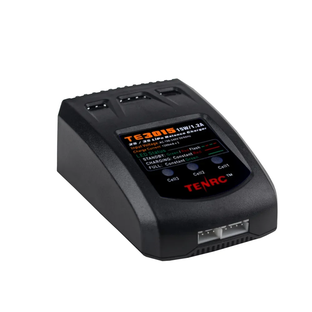 15W 1.2A 2-3S 7.4V 11.1V Balance Charger TE3015 Lithium Battery High Current Fast Charge