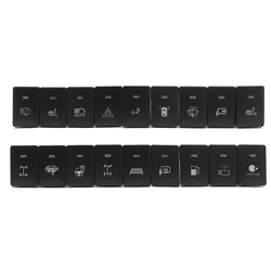 1PC Accessories Car LED Light BSM Bar Music Radar Switch Button Battery Power Supply For Toyota Camry Prius Corolla Prado