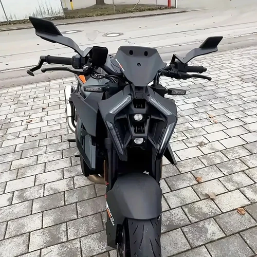 Imagen 2 del producto Nuevo para MT03 07 25 09 MT10 SP ABS espejo retrovisor de motocicleta espejos retrovisores giratorios ajustables para DUKE 790 890 125