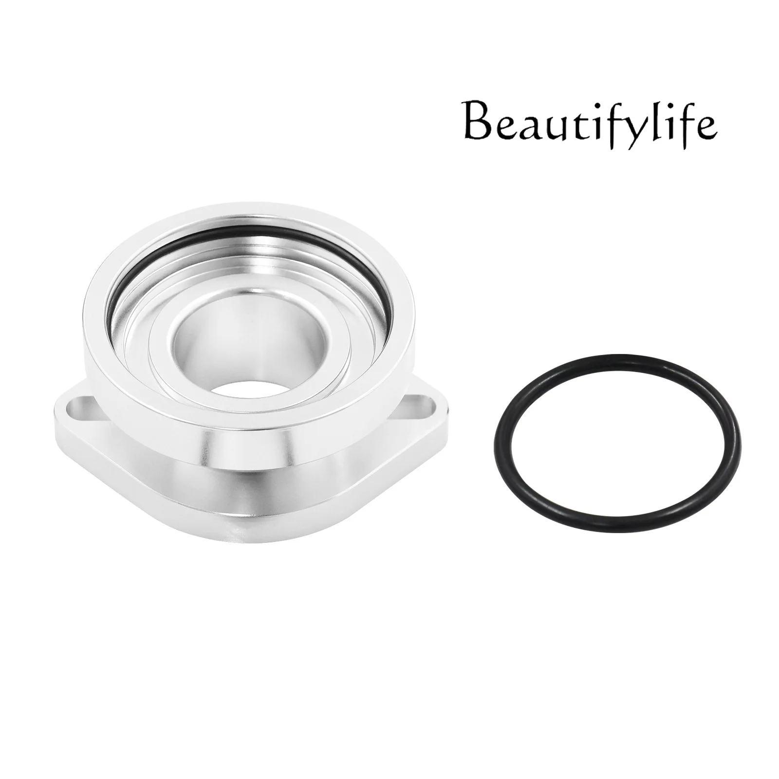

Aluminium blank for FV SSQV BOV bleed valve flange RS adapter
