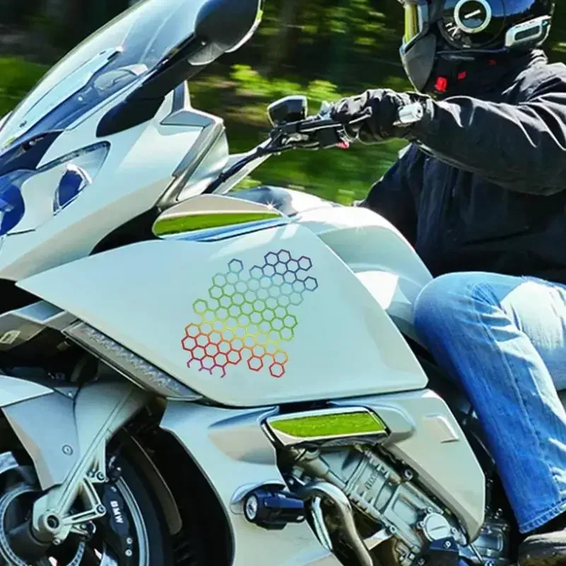 Adesivo de motocicleta personalidade criativa celular adesivo de carro adesivo de motocicleta capacete tanque de combustível modificado decalque à