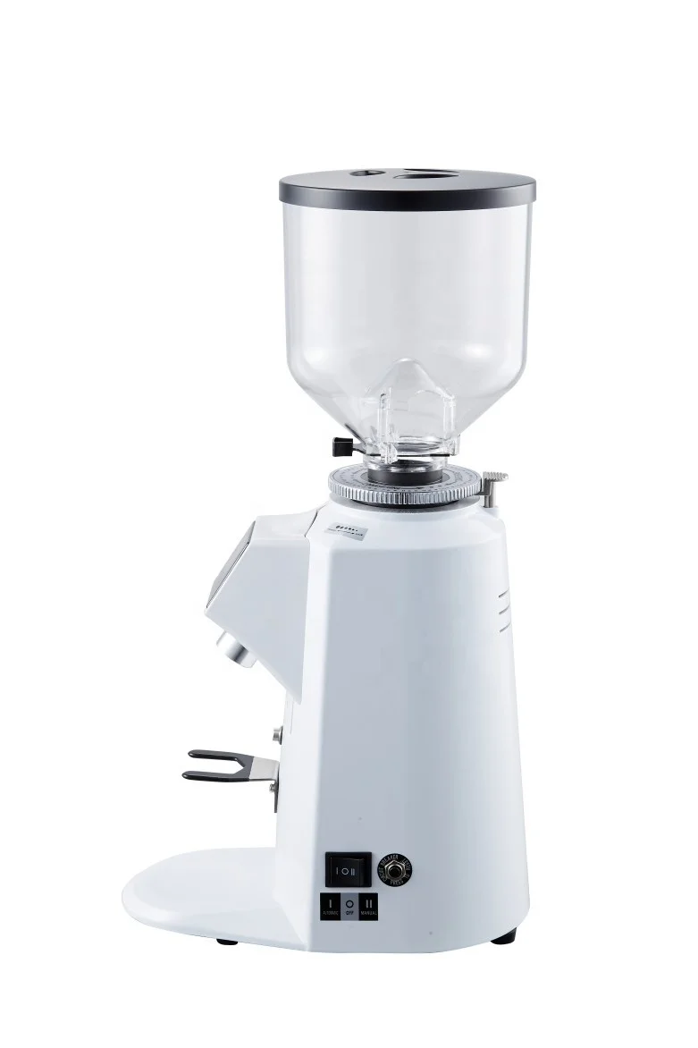 جودة آمنة أوتوماتيكية رقمية صناعية من الفولاذ المقاوم للصدأ مطحنة حبوب قهوة اسبريسو كهربائية تجارية