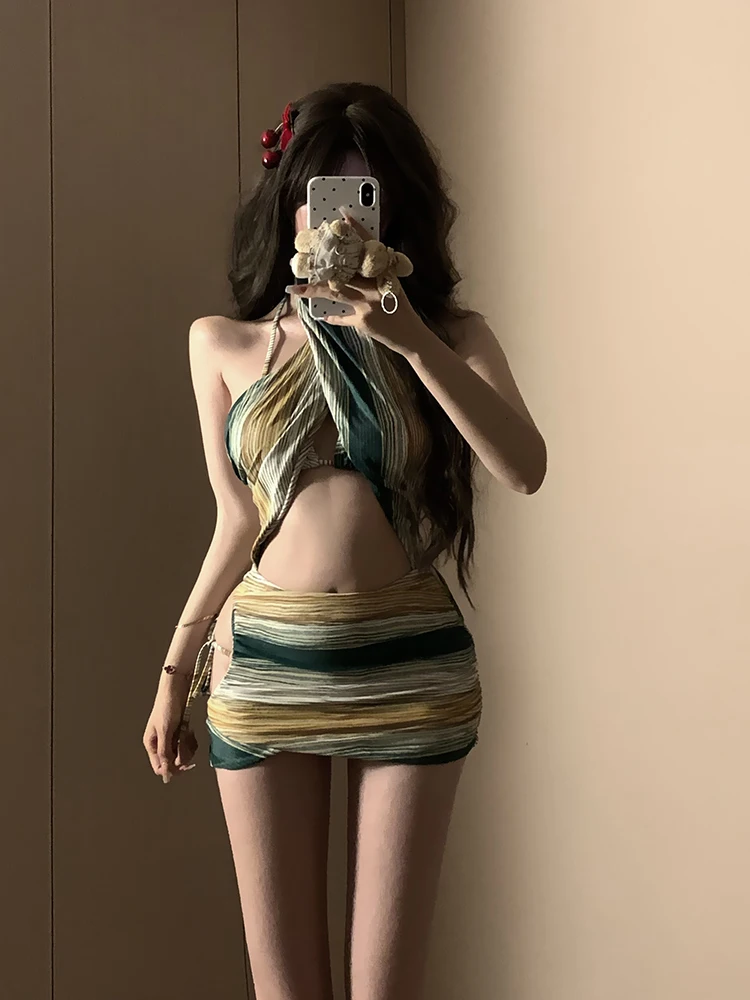 

Новый оригинальный купальник-бикини Field Fairy для женщин: сексуальный, пикантный, премиум-класса, утягивающий, раздельный, с чашечками для груди