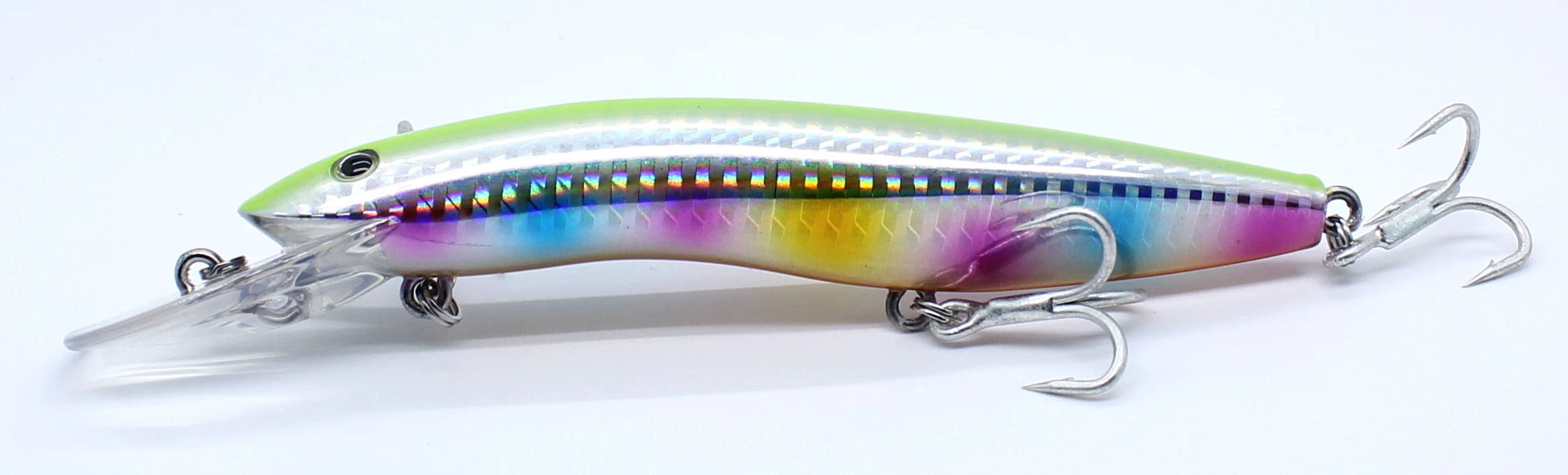 AOCLU Schwimm Minnow 125mm 26g Harten Köder Jerkbait Rassel 1PC Draht Für Tiefe Meer Boot Felsen Locken 4X Höhen Haken Japan Qualität – Detail 30