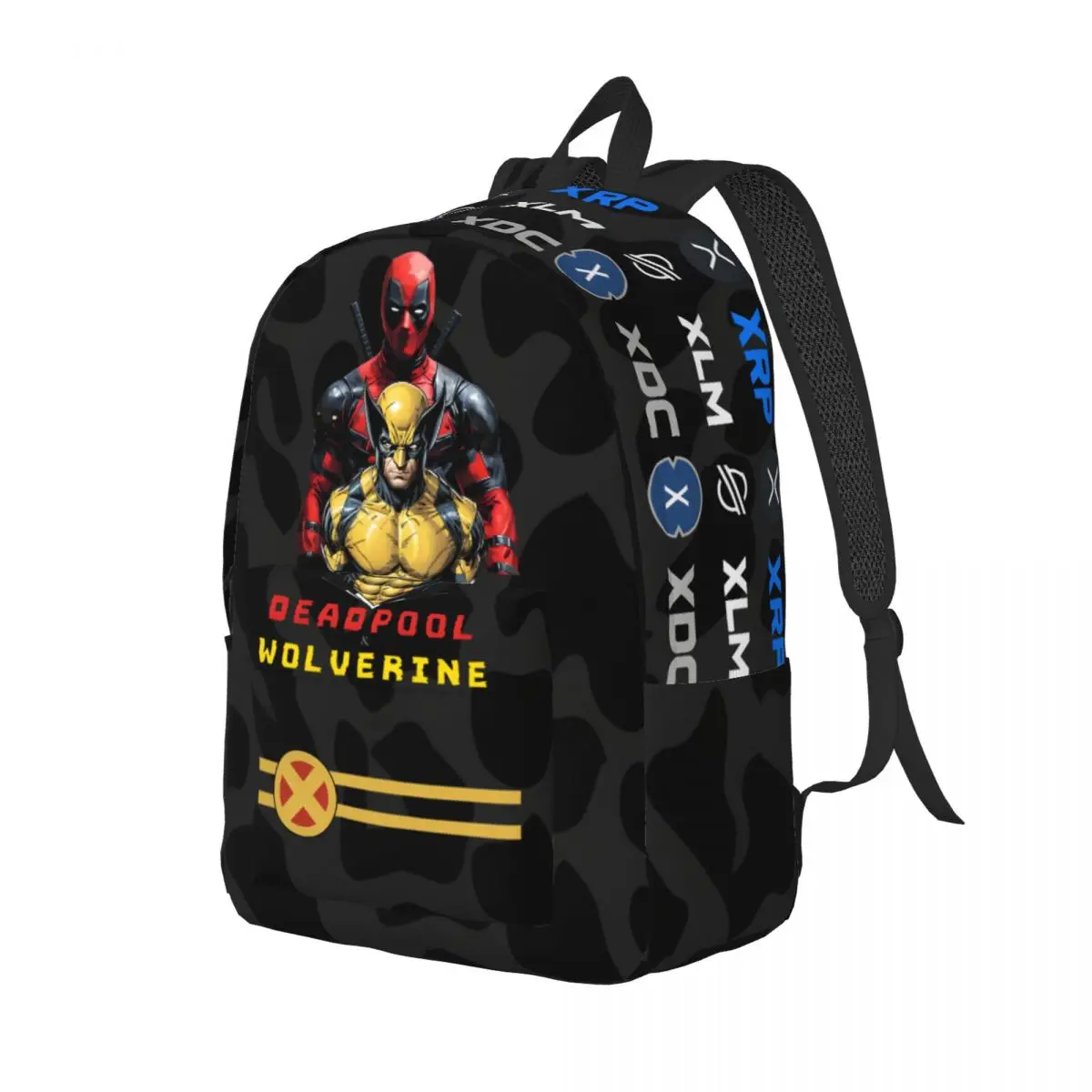 Portable Return Of The Superheroes Kindergarten Bag Office Work School Retro Washable Marvel X-Men Teenager Rucksack Gift