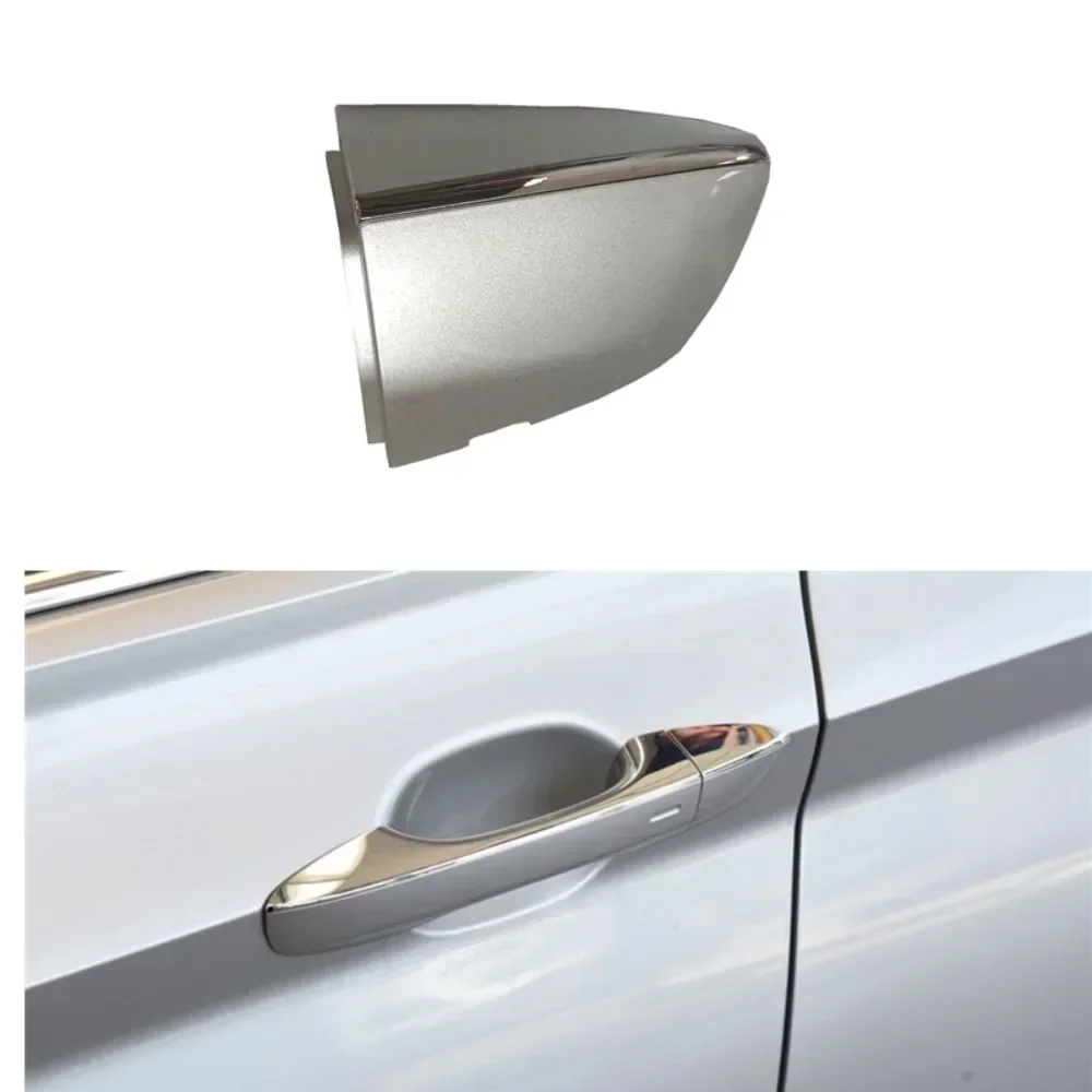 For VW Jetta 7 A7 MK7 2019-2023 Silver White Black Gold Front Driver Door Lock Cylinder Handle Cap Cover With Chrome