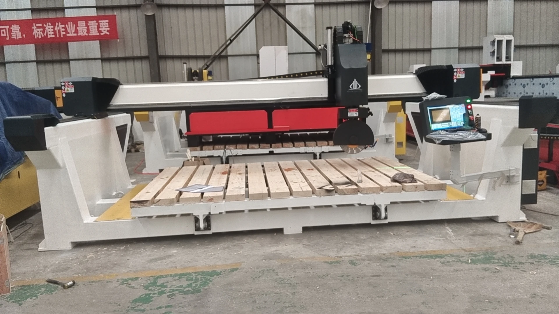 Sega a ponte CNC Sega a ponte da taglio Sega a ponte al quarzo Macchinari per pietra CNC a 5 assi di precisione