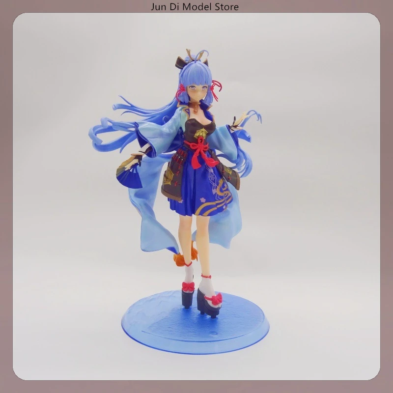 

25cm Genshin Impac Kamisato Ayaka Premium Edition Game Girl Figure Model Statue Collection Desktop Decoration Ornament Toy Gift