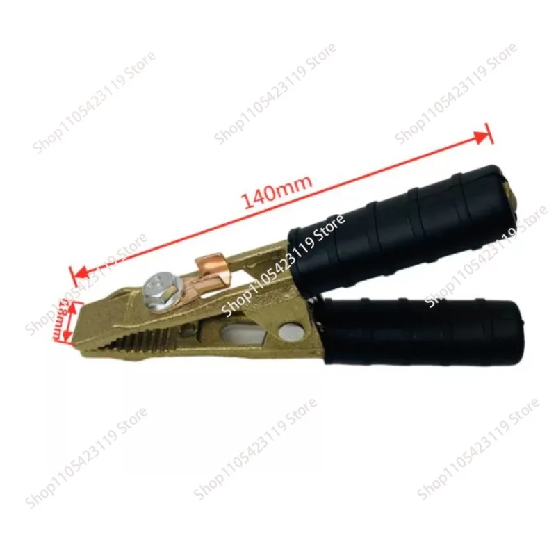 Pure copper battery charging clip, thickened car battery clip, electric clip, ground wire , large copper .