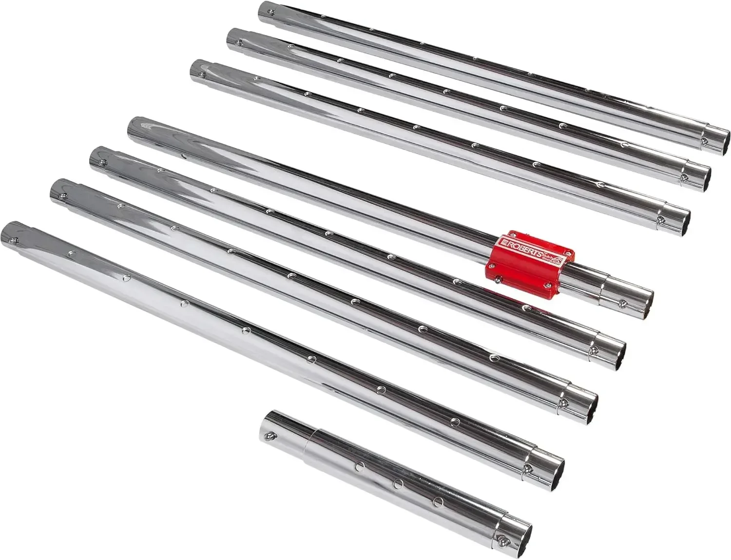 Kit de valor 10-254V Maca de carpete Power-Lok com 17 posições de travamento e bloco traseiro de 18 polegadas com rodas,