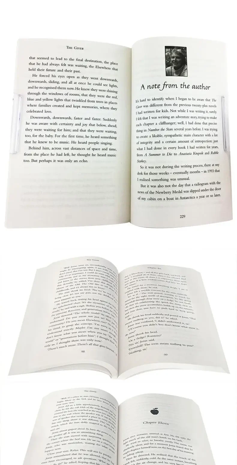 The Giver Lois Lowry، اللغة الإنجليزية المراهقة في قصة الكتب، الروايات السيرة الذاتية 9780007263516