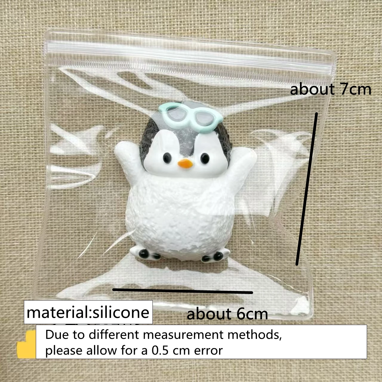 Leuke Antistress Pinguïn Knijpspeelgoed Squishy Leuke Kawaii Dieren Fidget Speelgoed voor Kinderen Volwassenen Decompressie Zintuiglijke Speelgoed