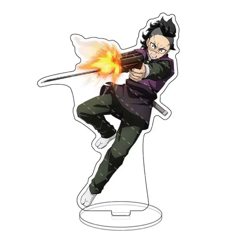 Anime Demon Slayer Acryl-Ständer Kimetsu No Yaiba Figuren Manga Garage Kits Miniaturen Modelle Spielzeug GK Ornamente Dekoration
