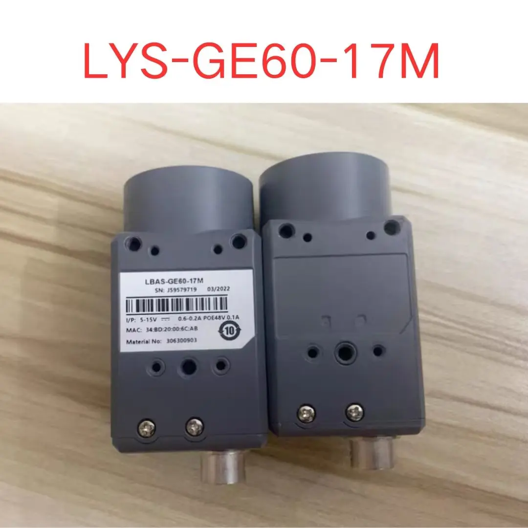 Second-hand test OK LYS-GE60-17M industrial camera Fast delivery