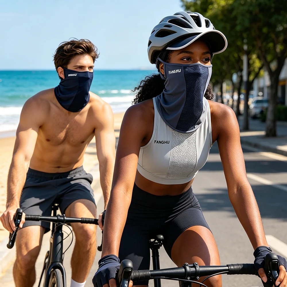 1pc Sun Protection Mask Mesh B - đánh giá và giá Sports Mask Breathable