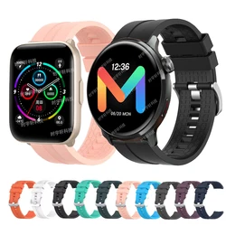 For Mibro Watch Lite 2 Smart Watch Strap 22mm Silicone Band Sports Bracelet For Mibro Lite 3 Pro/C3 C4/A3/A1 A2/X1 Correas
