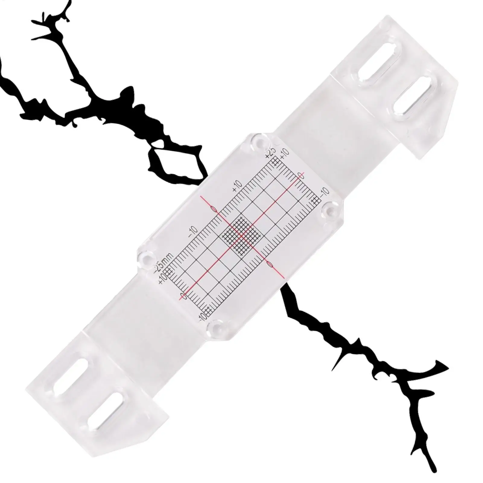 Crack Monitoring Gauge Building Wall Standard Crack Monitor Tell-Tale Crack Measuring Tool For The Standard And Corner Cracks
