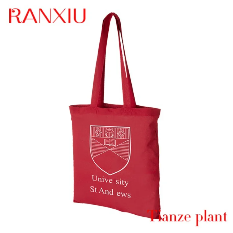 Custom Custom Print Personalized Reusable Shopping Printing Cotton Bag With Logo Canvas Packing Tote Bag Hand Shoulder Cotton Ba