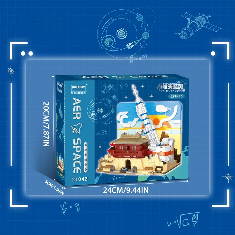 Rocket Launch Center Building Blocks Space Shuttle Assembly Bricks Boys Toys Model Desktop Decoration Children's Holiday Gifts