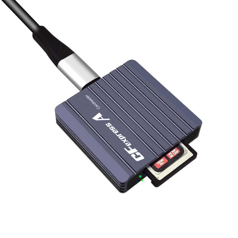 

CFexpress A Card Reader USB3.2 Gen2 10Gbps USB A Type C CF Memory Card Writer Adapter for Z6/Z7 1DX3 Camera Photography