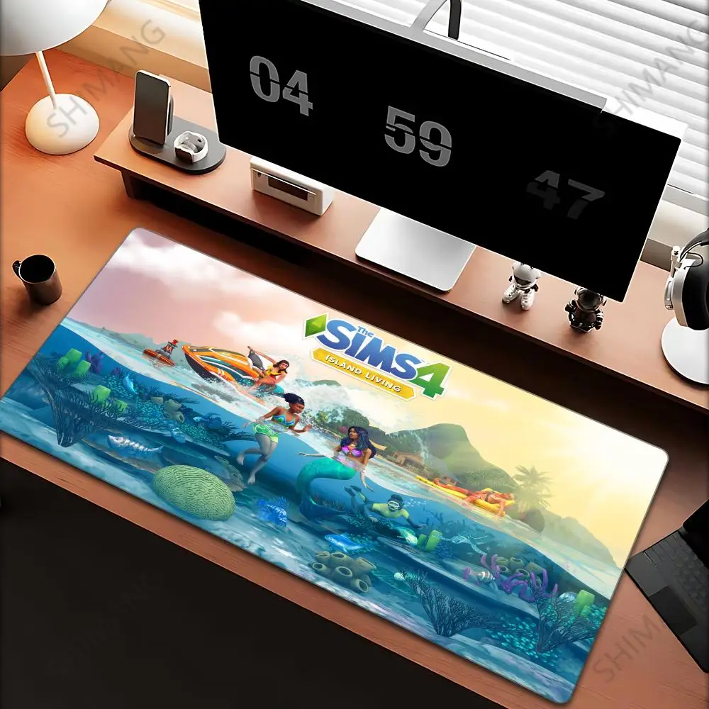 

The Sims 4 Mousepad Gamer Desk Gaming Mouse Mats Anime Mouse Pad Xxl Gamers Accessories Mausepad Pc Gamer Complete Varmilo Rug