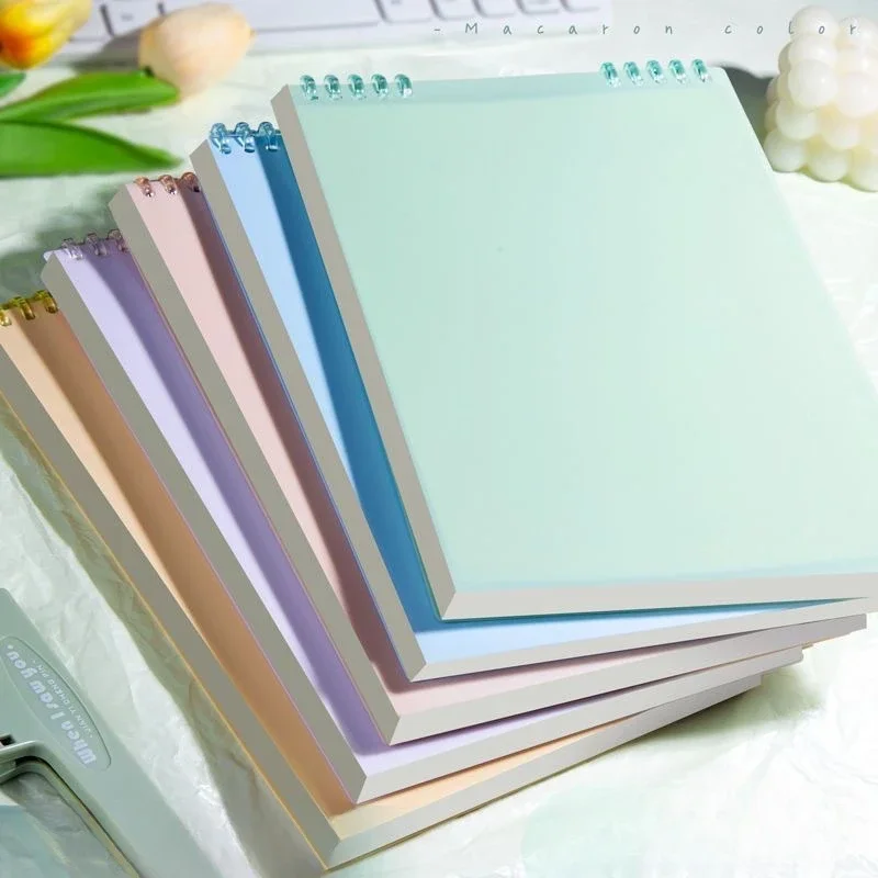 60 Sheets Premium Thick Notebook - Spiral Binding, PP Cover with Lines Pages, Suitable for Students and Professionals