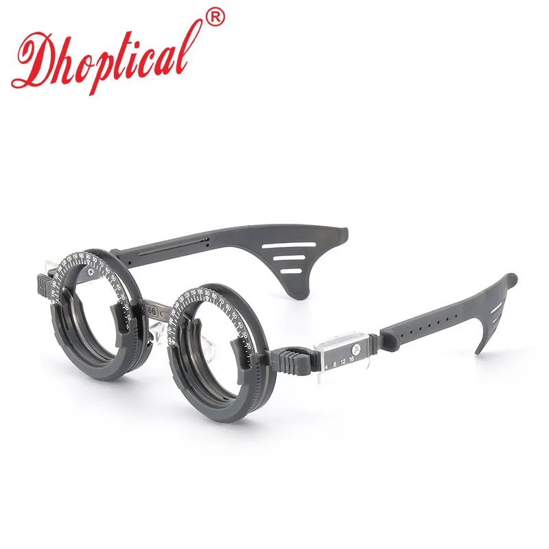 Professional Trial  Frame Eyewear Optometry Frame, Multi Pupil Adjustable Lens Leg, Eye Distance Measurement 3 Lenses