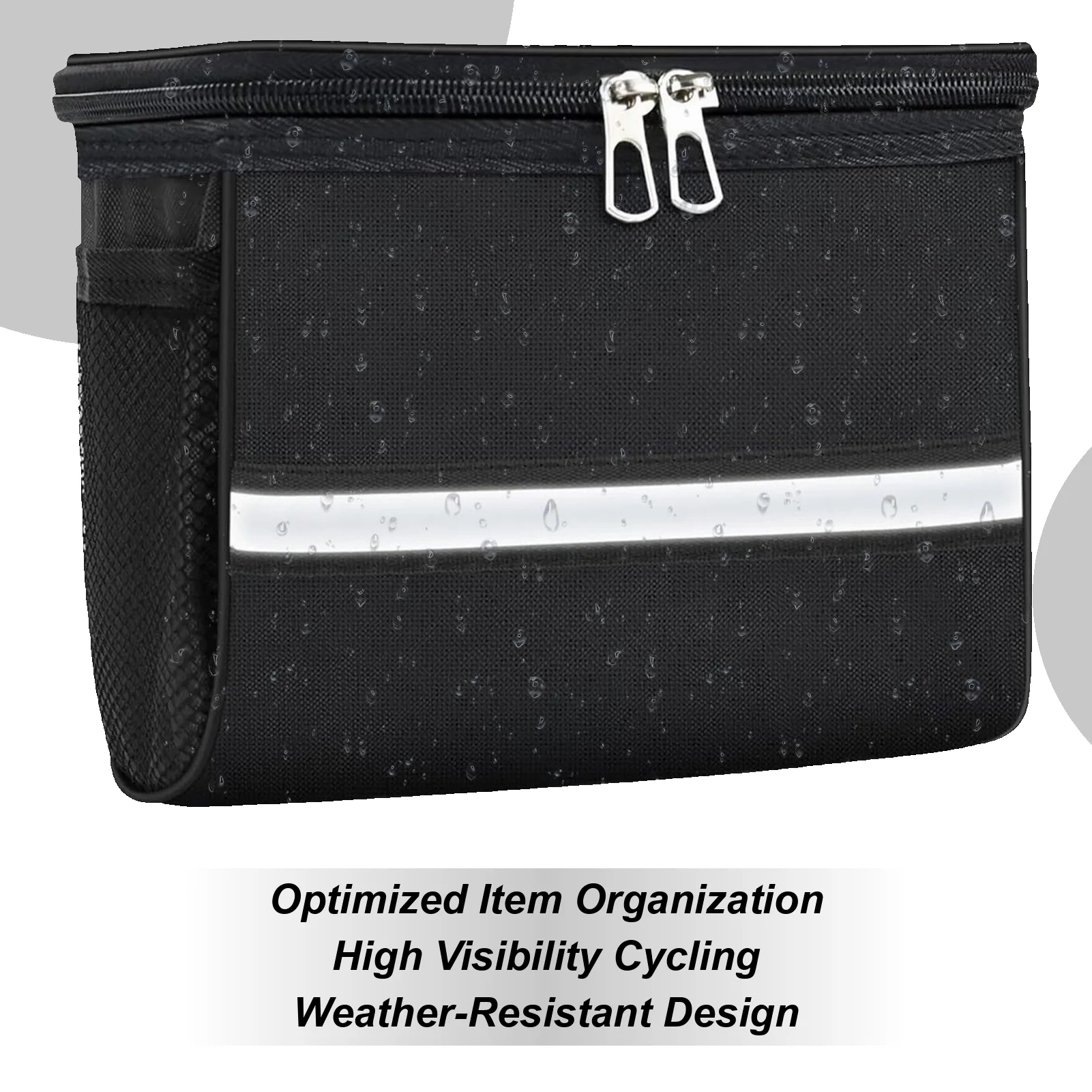 

Bike Basket Front Handlebar Mount Waterproof Bike Basket Kids Front Frame Bag For Road Mountain Electric Scooter Cycling Outdoor