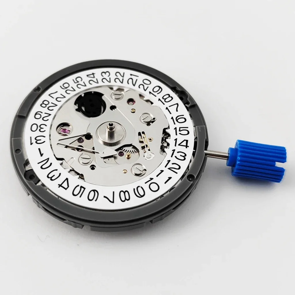 TMI Japan NH35 NH05 Automatic Mechanical Movement Day Date Set High Accuracy 24 Jewels Mod Watch NH Series Movement 21600 bph