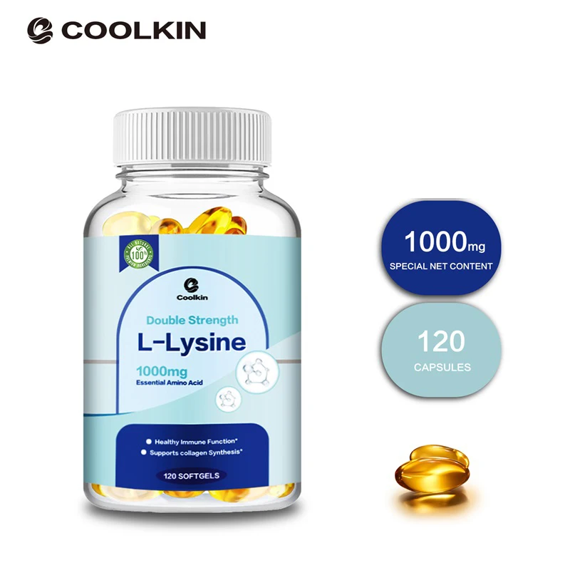 

L-Lysine 1000mg - Supports Repair & Maintenance of Tissue, Involved in Collagen Formation