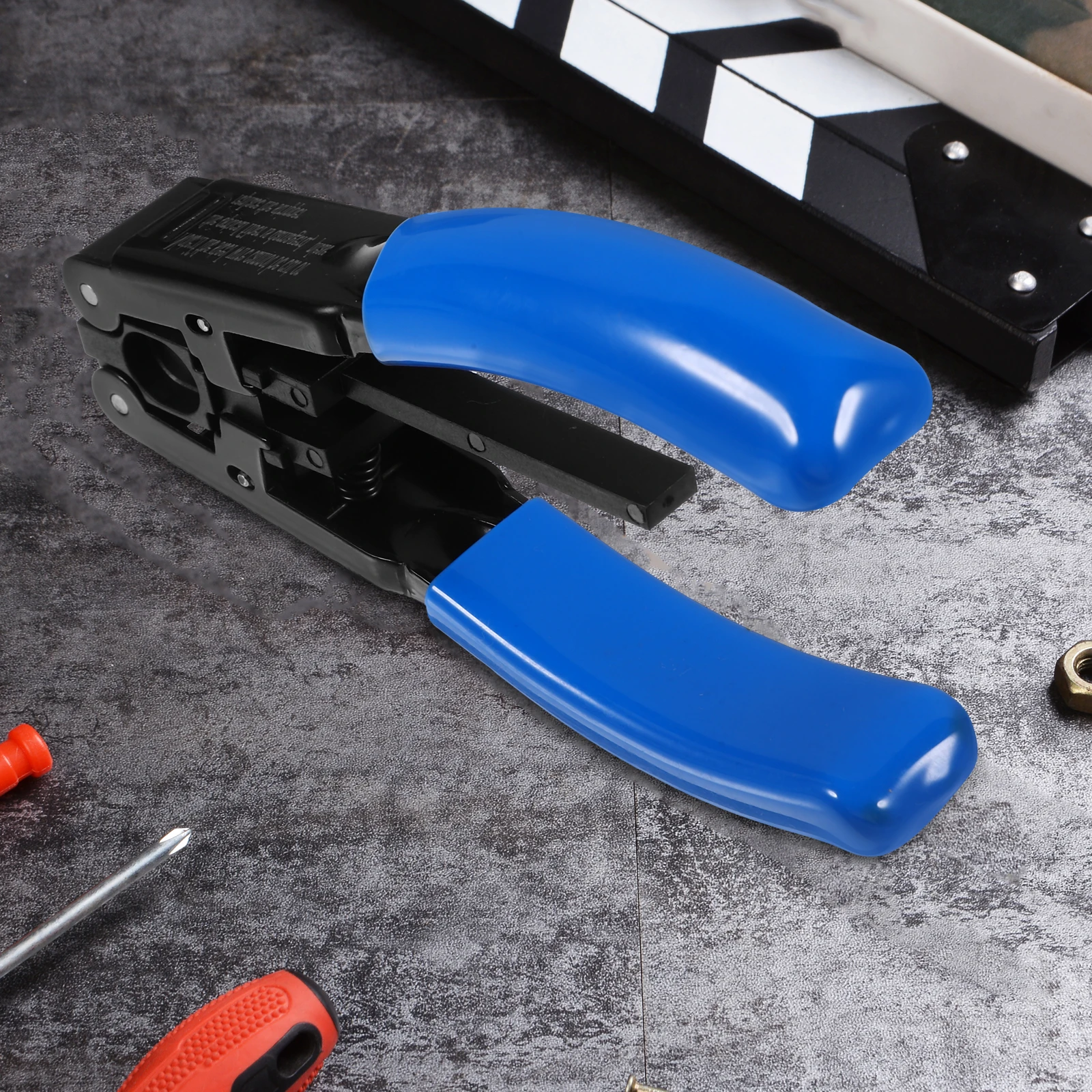 

Fiber Optic Cable Stripping Pliers Wire Stripper Professional Metal Cutting Shears Electric Pu Fiber Tool Composite Cable