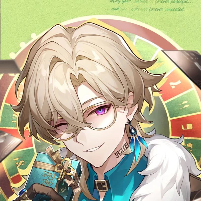 Game Honkai Star Rail Aventurine Cosplay Plush Bag Smile Face Transparent Itabag Lolita Women Large Backpack Yellow Shoulder Bag