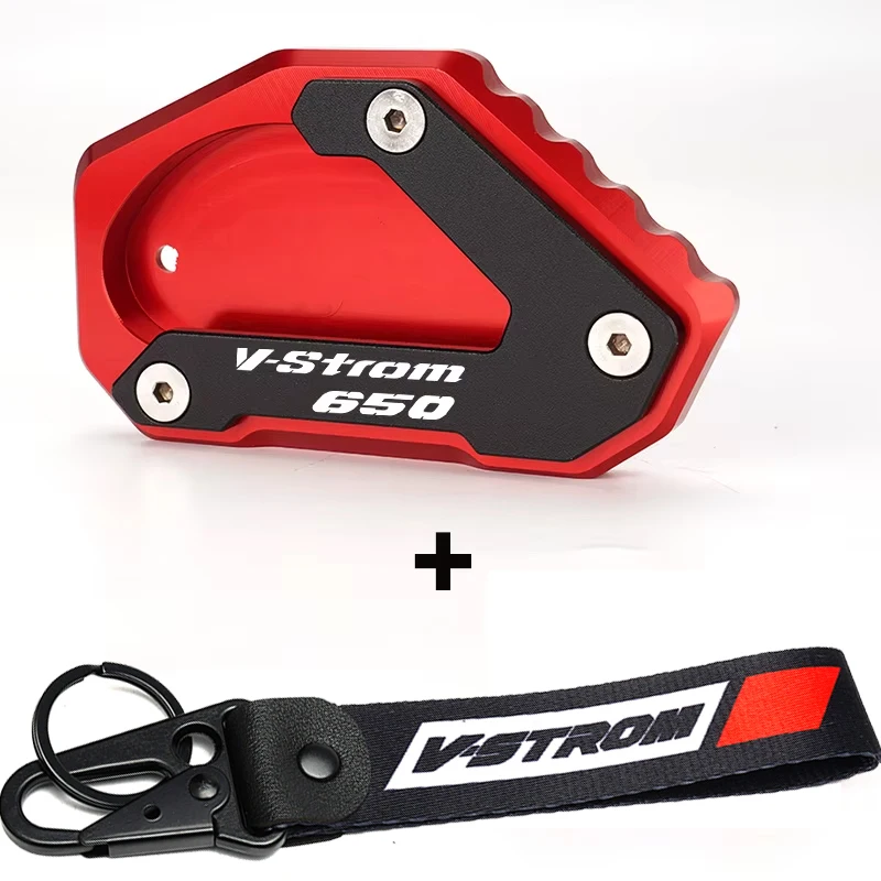 For Suzuki vstrom 650 DL650 650XT v-strom 650 xt vstrom650 dl 650 2004-2024 Motorcycle Side Kickstand Stand Extension Enlarger