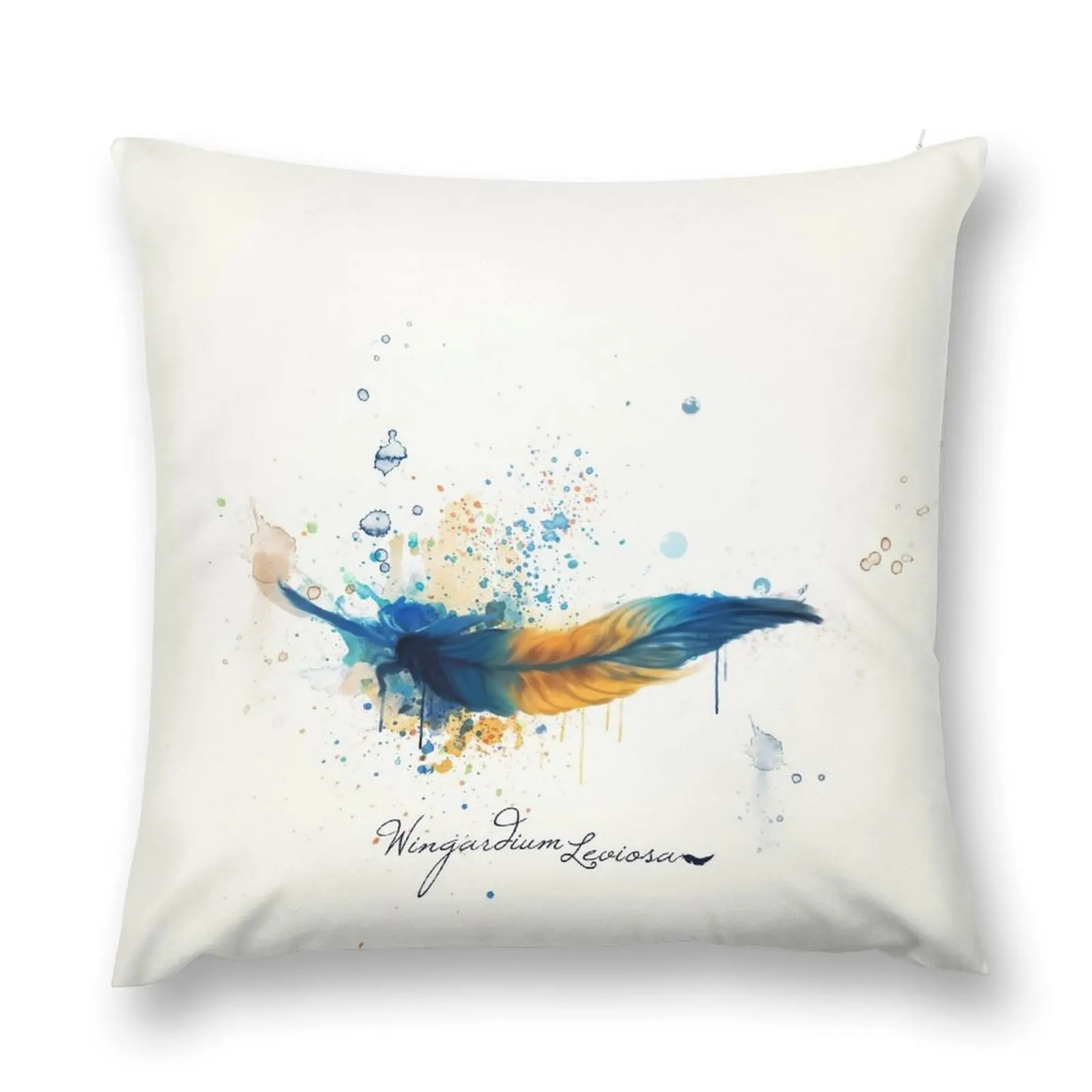 Wingardium Leviosa Throw Pillow Decorative Sofa Cushion Sofa Decorative Covers Decorative Sofa Cushions pillow