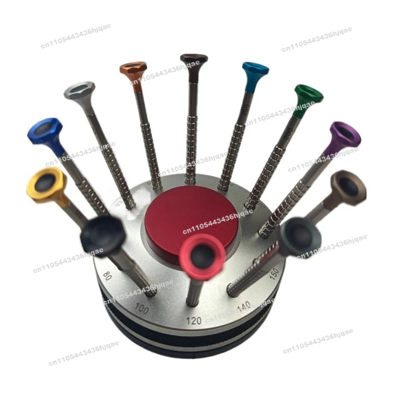 Watch Repair Tool Watch Screwdriver One-word Non-slip Cutter Head Bearing Turntable Set