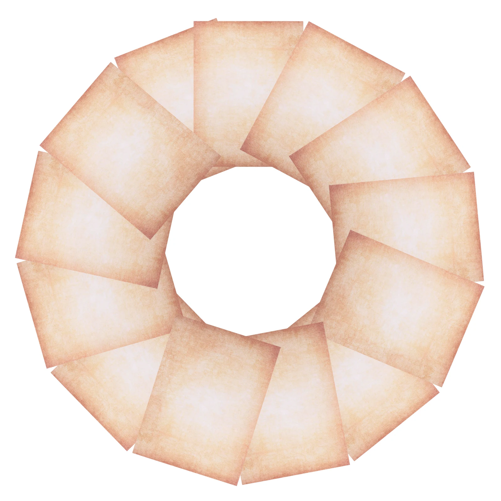 

100pcs Vintage Stationery Paper Set Aged Double-Sided A4 Sheets For Scrapbook Journaling Letter Writing Diy Crafts