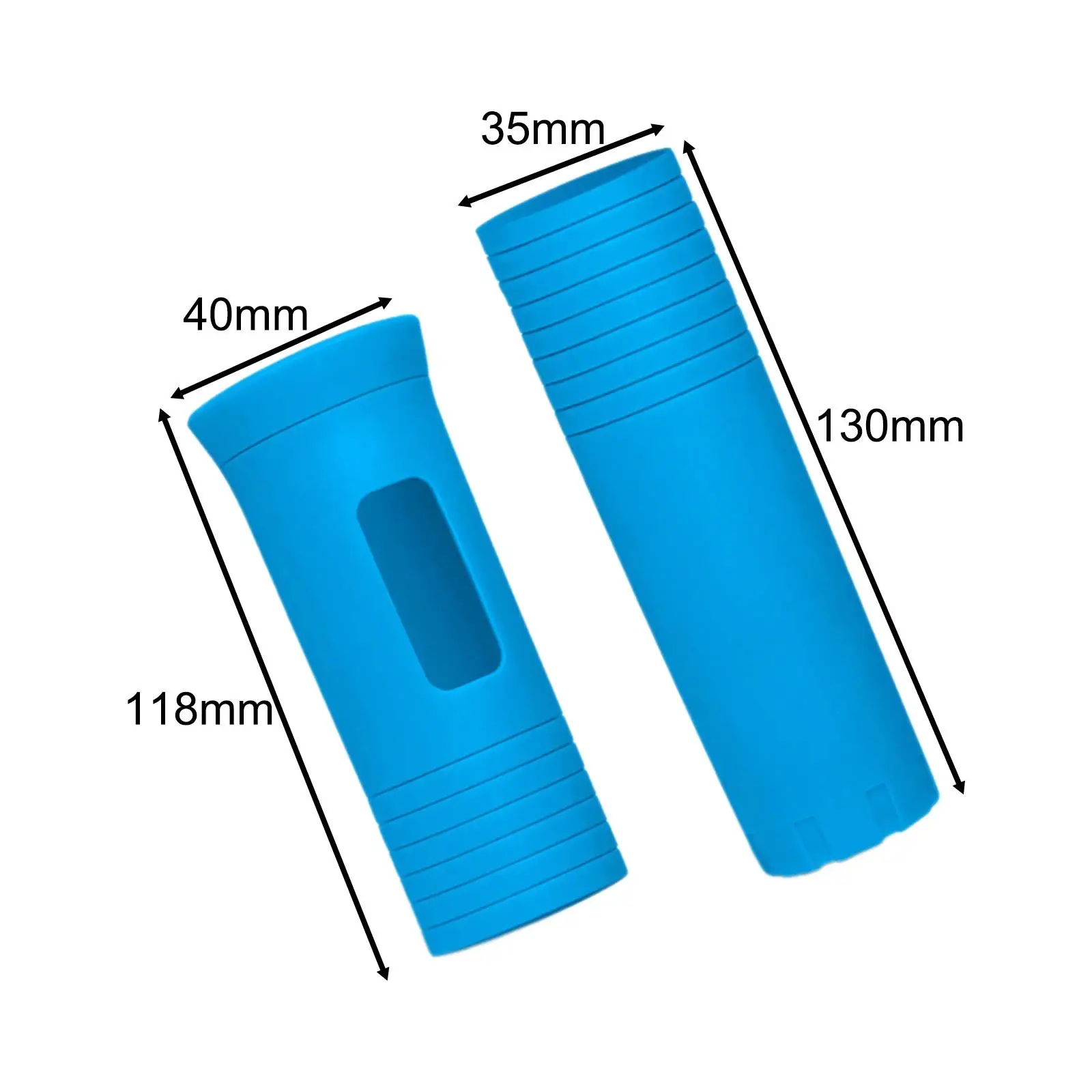 Anti Shock Microphone Handle Sleeves Rubber Protector Cover Universal for Handheld Cordless Mic Stage Performance Host Singer