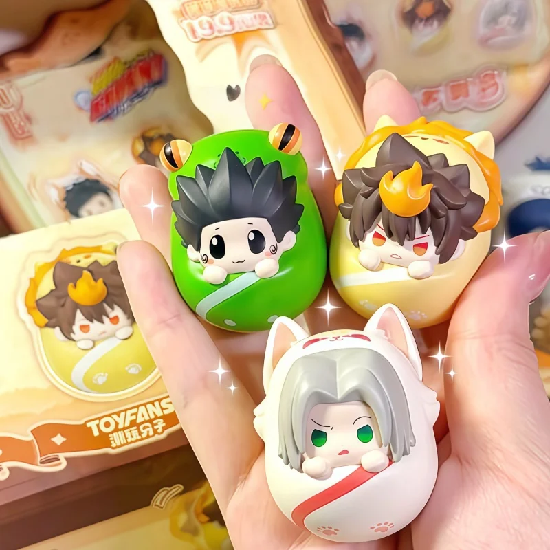 

Genuine Katekyo Hitman Reborn Blind Box Cute Pet Tumbler Mystery Box Mochi Mochi Beads Peripherals Anime Figures Gift