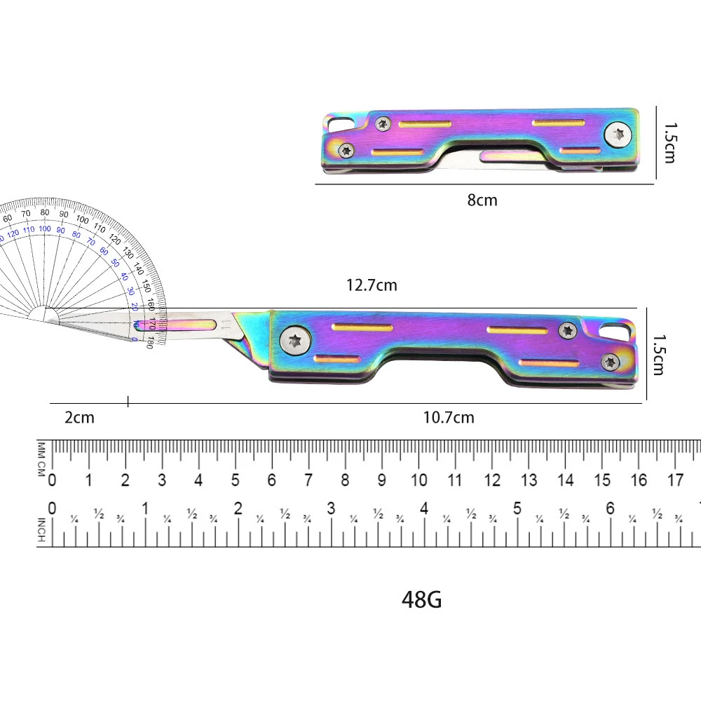 420 Stainless Steel Scalpel EDC Folding Knife Multifunctional Tool Free 10pcs NO11/24 Replaceable Blades carving utility Tools