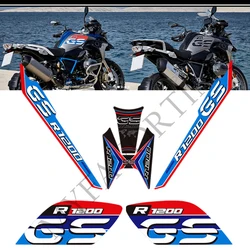 For BMW R1200GS R1200 R 1200 GS LC Rallye Rally Extension Extender Fairing Fender Tank Pad Stickers Decal Adventure Protection